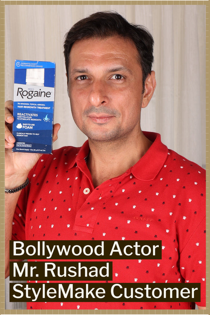 6 Month Supply Rogaine Foam Minoxidil 5% Men Hair Loss – STYLEMAKE