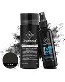 StyleMake Thickener Hair Fibers 28g + StyleMake Applicator For Men & Women