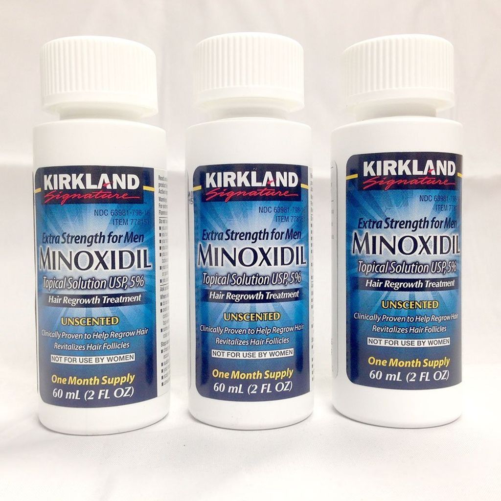 Kirkland Months Supply Minoxidil 5% Extra Hair For – STYLEMAKE